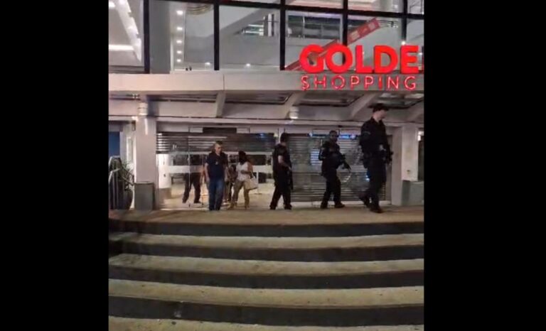 Feminicídio no shopping: Veja momento em que policiais de São Bernardo deixam local