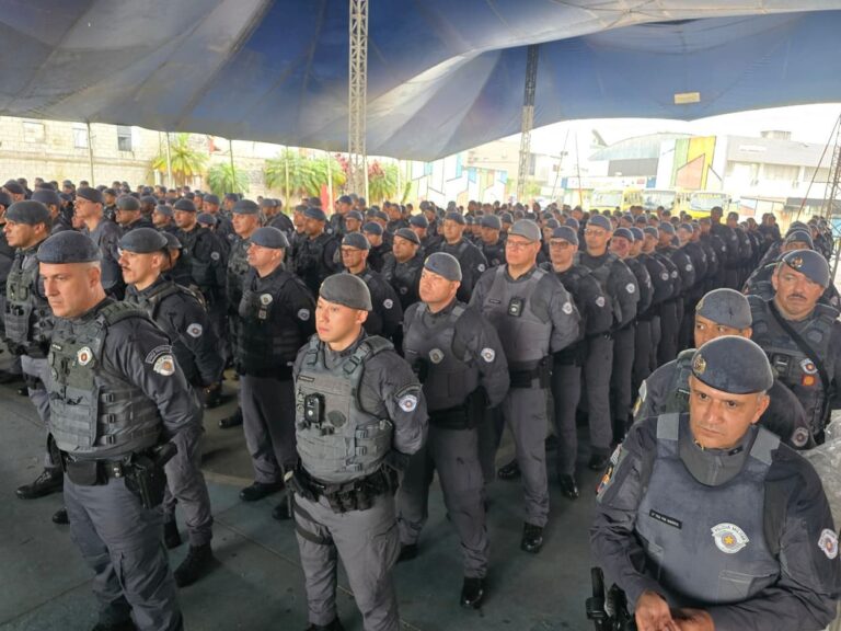 Ribeirão Pires recebe maior operação da história da cidade com mais de 1.500 policiais militares