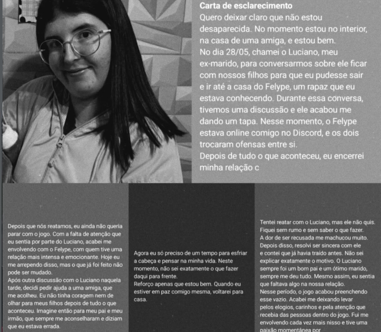 Assassino usou celular de Sabrina para forjar mensagens de que estaria viva
