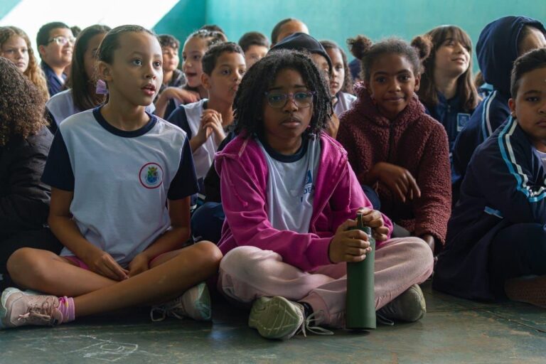 Ação ambiental com estudantes de Diadema comemora o Dia da Água