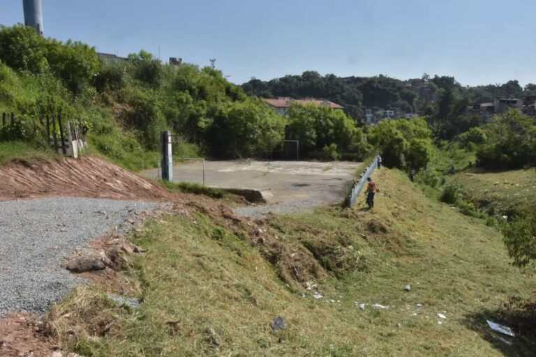 Jardim Santo André ganhará nova área de lazer e despoluição de córrego