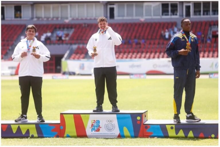 Atleta de São Bernardo, Pyetro Enrico é ouro no arremesso de peso nos Jogos Sul-Americanos da Juventude 2026
