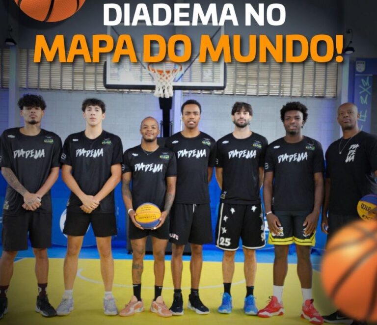 Diadema recebe a 1ª etapa da Série Prata do Campeonato Paulista de Basquete 3x3 neste fim de semana