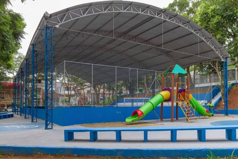 Complexo Zé do Norte ganha pintura e novos brinquedos