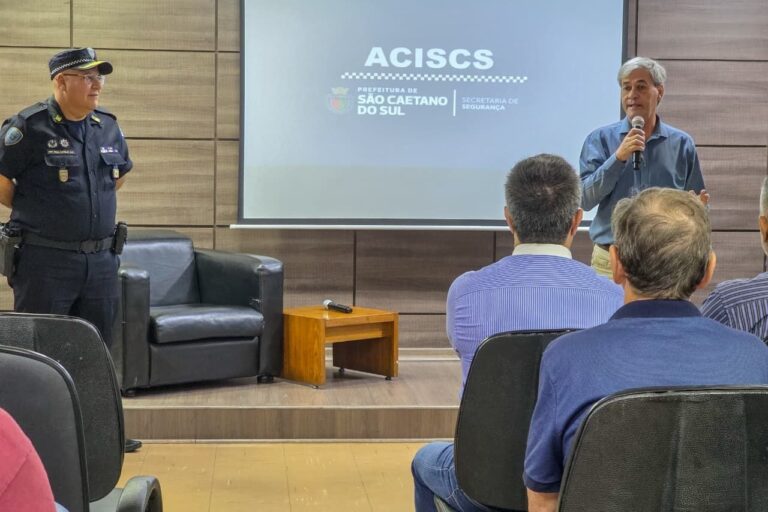 Comerciantes participam de reunião do Conselho de Segurança Municipal em São Caetano
