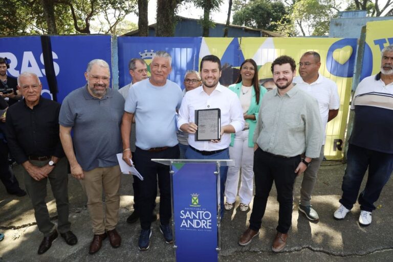 Santo André dá início à construção do Parque Saúde Vila Linda