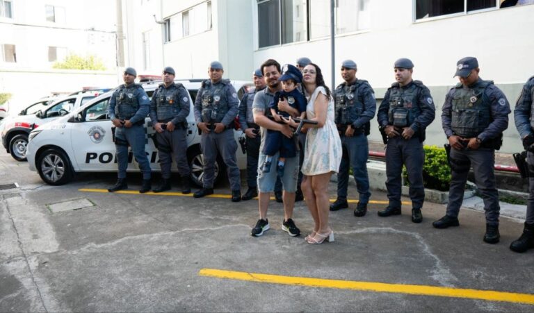 Polícia Militar: heróis de farda transformam aniversário em sonho realizado para criança de 3 anos