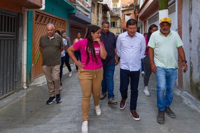 Travessas Estrela do Norte e dos Sonhos, em Diadema, recebem melhorias de drenagem e infraestrutura