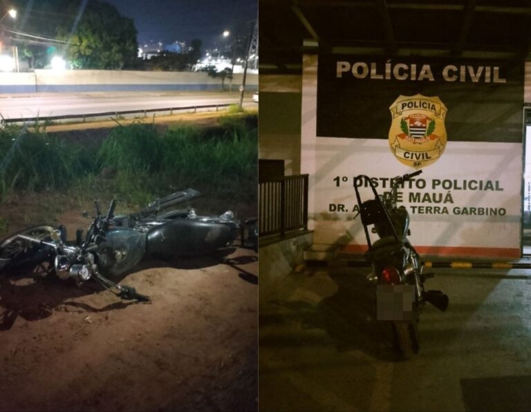 GCM de Mauá localiza motocicleta furtada na Vila Magini