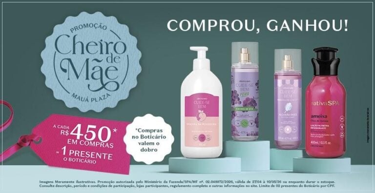 Mauá Plaza Shopping celebra Dia das Mães resgatando a memória do cheiro de mãe