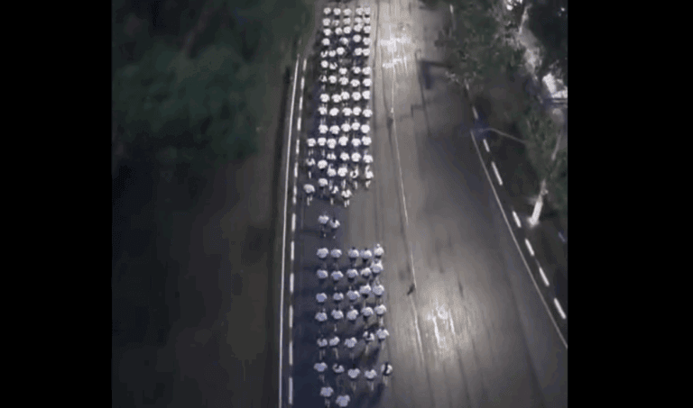 Novos Guardas Civis de Diadema encaram corrida de 13 km antes do amanhecer