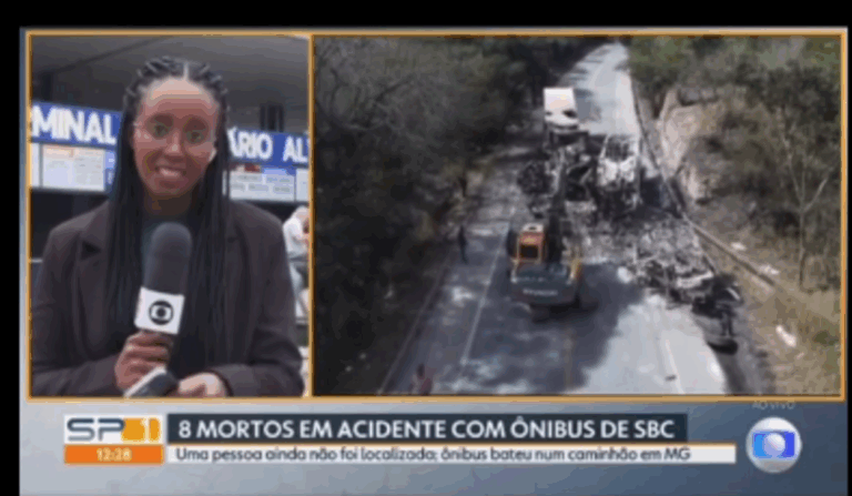 Tragédia na BR-251: ônibus que saiu de São Bernardo teve duas vítimas fatais