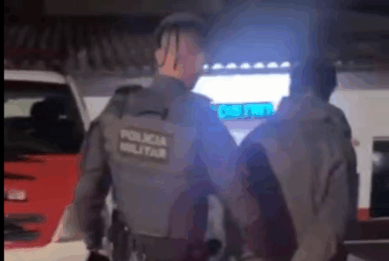 Ladrão invade residência, furta televisão e acaba preso pela PM durante fuga em SBC