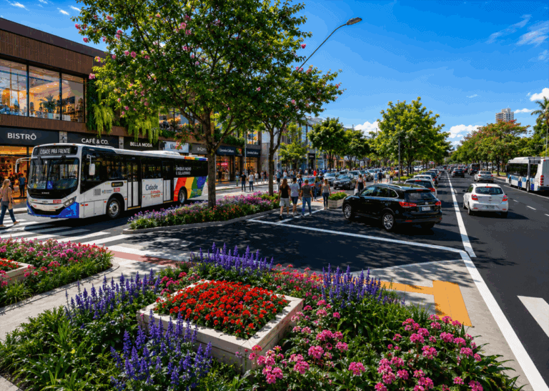 Avenida Robert Kennedy terá faixa de ônibus e ciclovia em São Bernardo