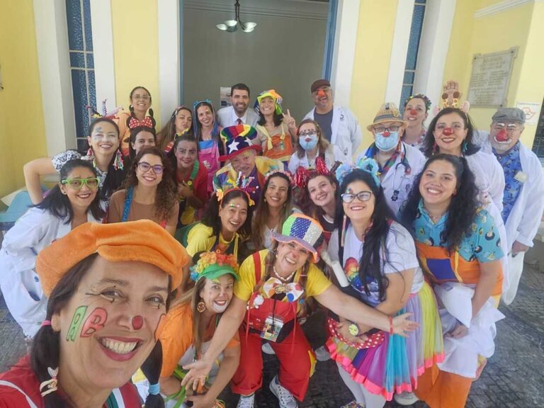 Big Riso leva alegria e solidariedade à Santa Casa de Itatiba