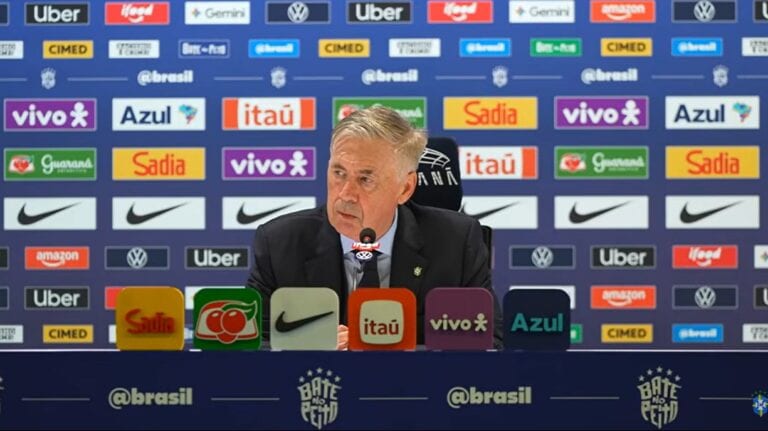 ancelotti Brasil selecao