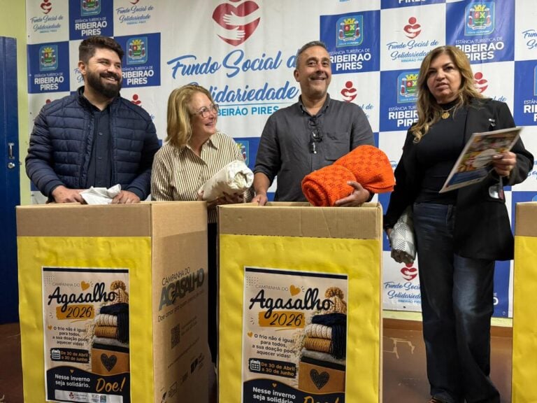 Ribeirão Pires lança Campanha do Agasalho 2026 e projeta superar 10 mil peças arrecadadas