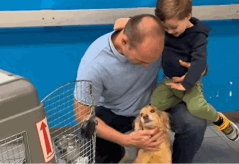 Após um ano, Eduardo Bolsonaro reencontra cachorrinha Beretta nos Estados Unidos