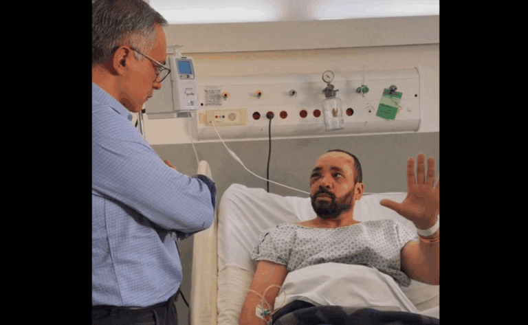 Prefeito Marcelo Lima visita enfermeiro agredido em UPA e reforça punição ao agressor