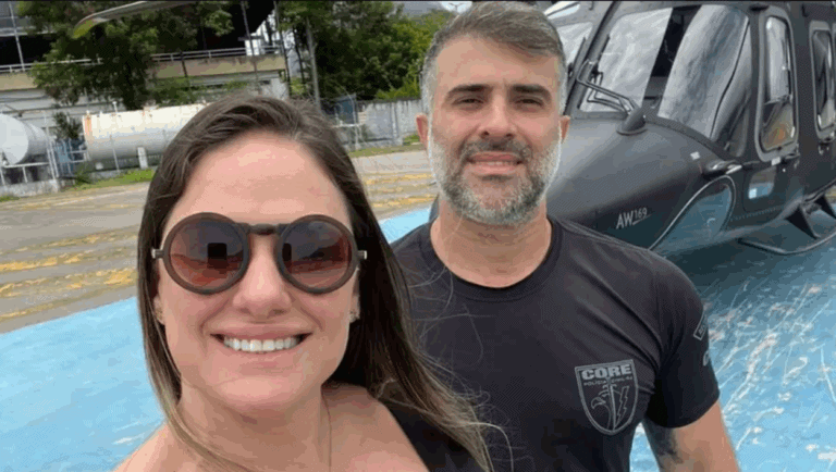 Esposa do comandante Felipe publica vídeo emocionante após sue falecimento