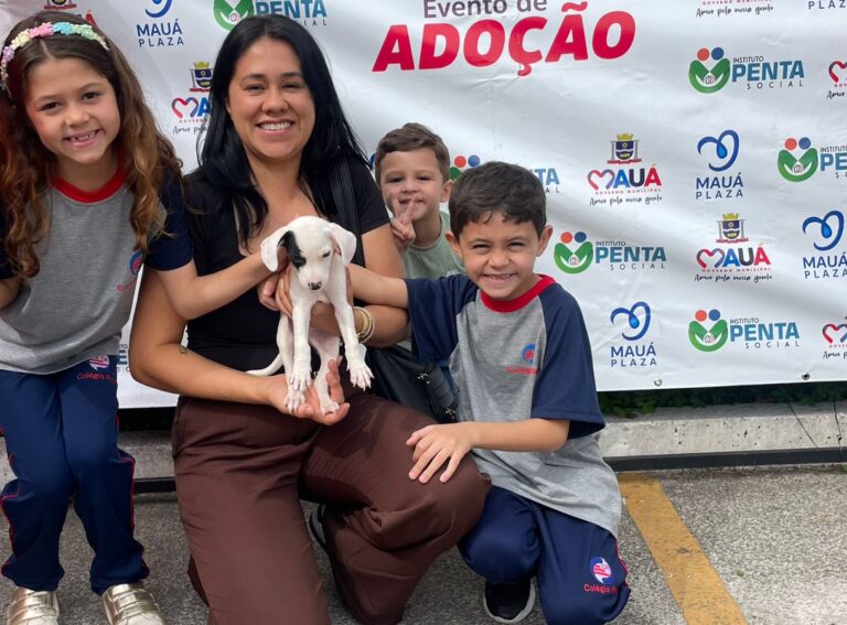 Pets são adotados durante evento promovido pela Prefeitura de Mauá