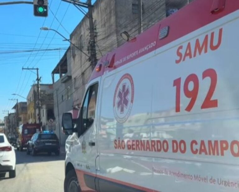 Idoso é atropelado na avenida pery ronchetti, em São Bernardo