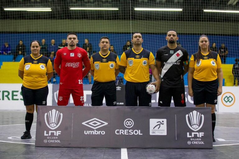 Liga São Caetano goleia Vasco em casa por 5 a 1 e segue em busca da liderança a Liga Nacional Silver de Futsal
