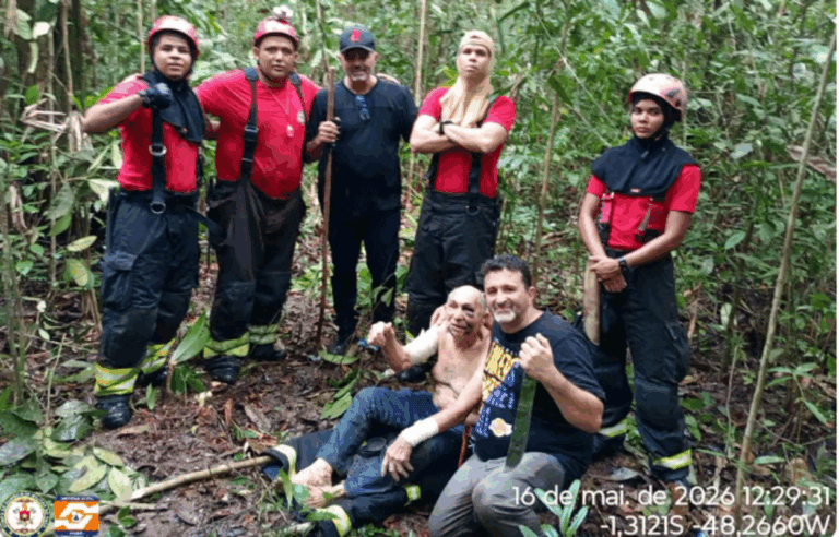 Piloto desaparecido após queda de avião no Pará é resgatado com vida