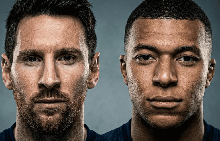Messi e Mbappé