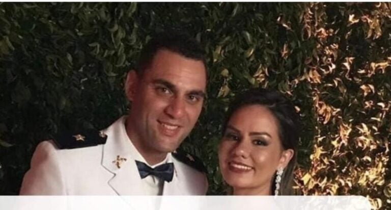 Cintia Pimentel agradeceu as mensagens de carinho e correntes de oração pelo marido, o tenente Ronickson Pimentel, cujo estado de saúde é grave após ser baleado na cabeça