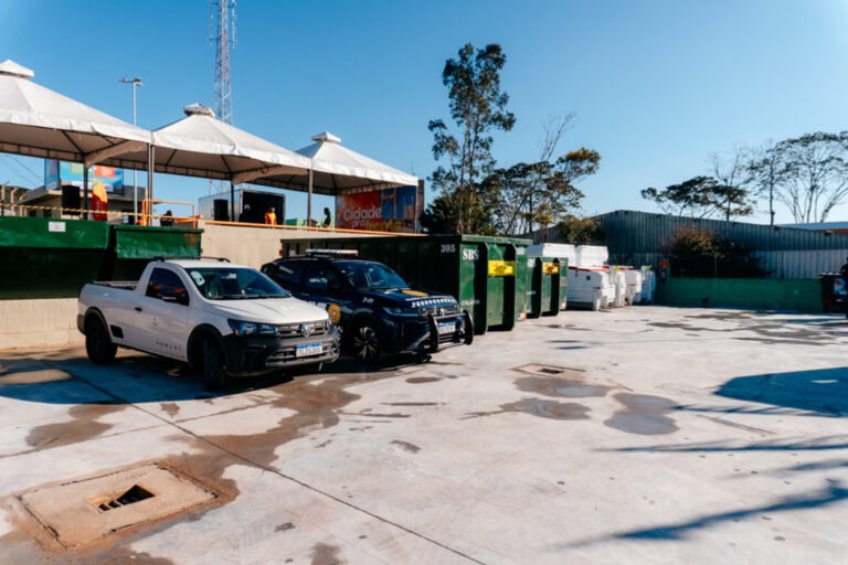 Em ação inédita, São Bernardo inaugura o primeiro Ecoponto do pós-balsa, o 16º da cidade