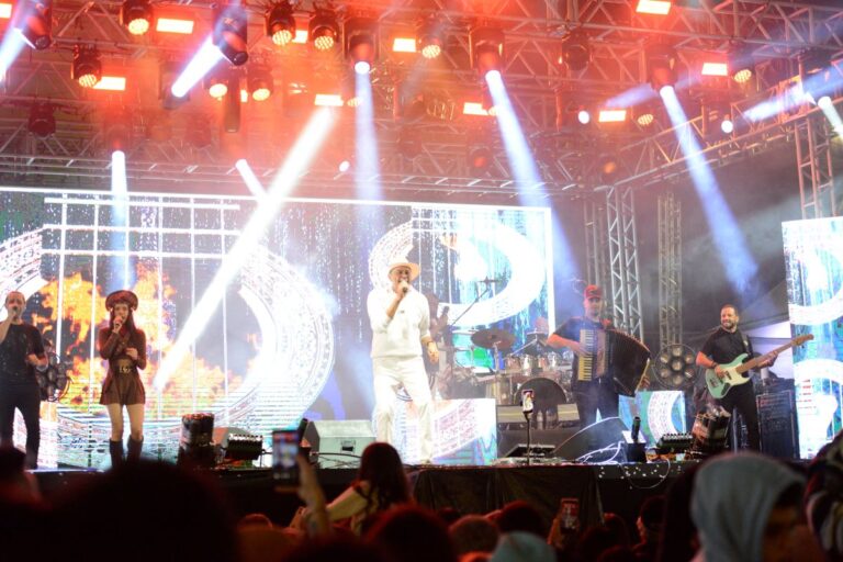 São Bernardo encerra programação do Arraiá do Paço com show de Frank Aguiar para 16 mil pessoas