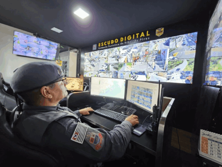 Polícia Militar passa a integrar o Smart Ribeirão Pires e fortalece monitoramento inteligente municipal