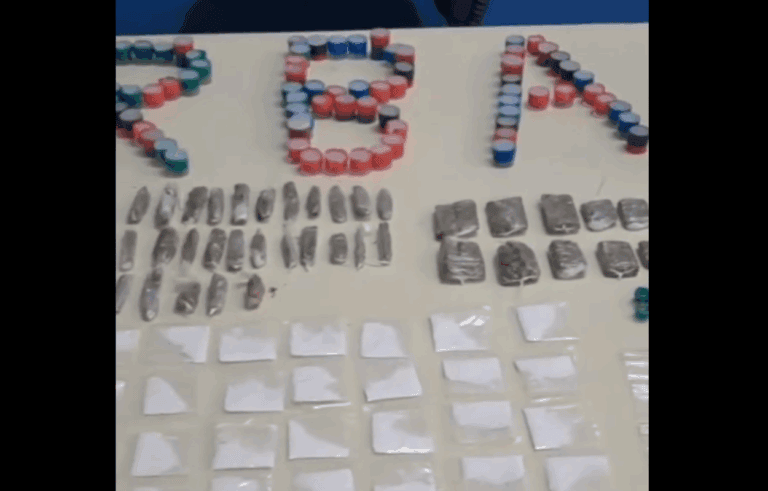 GCM de São Bernardo apreende quase 500 porções de drogas após fuga de criminosos