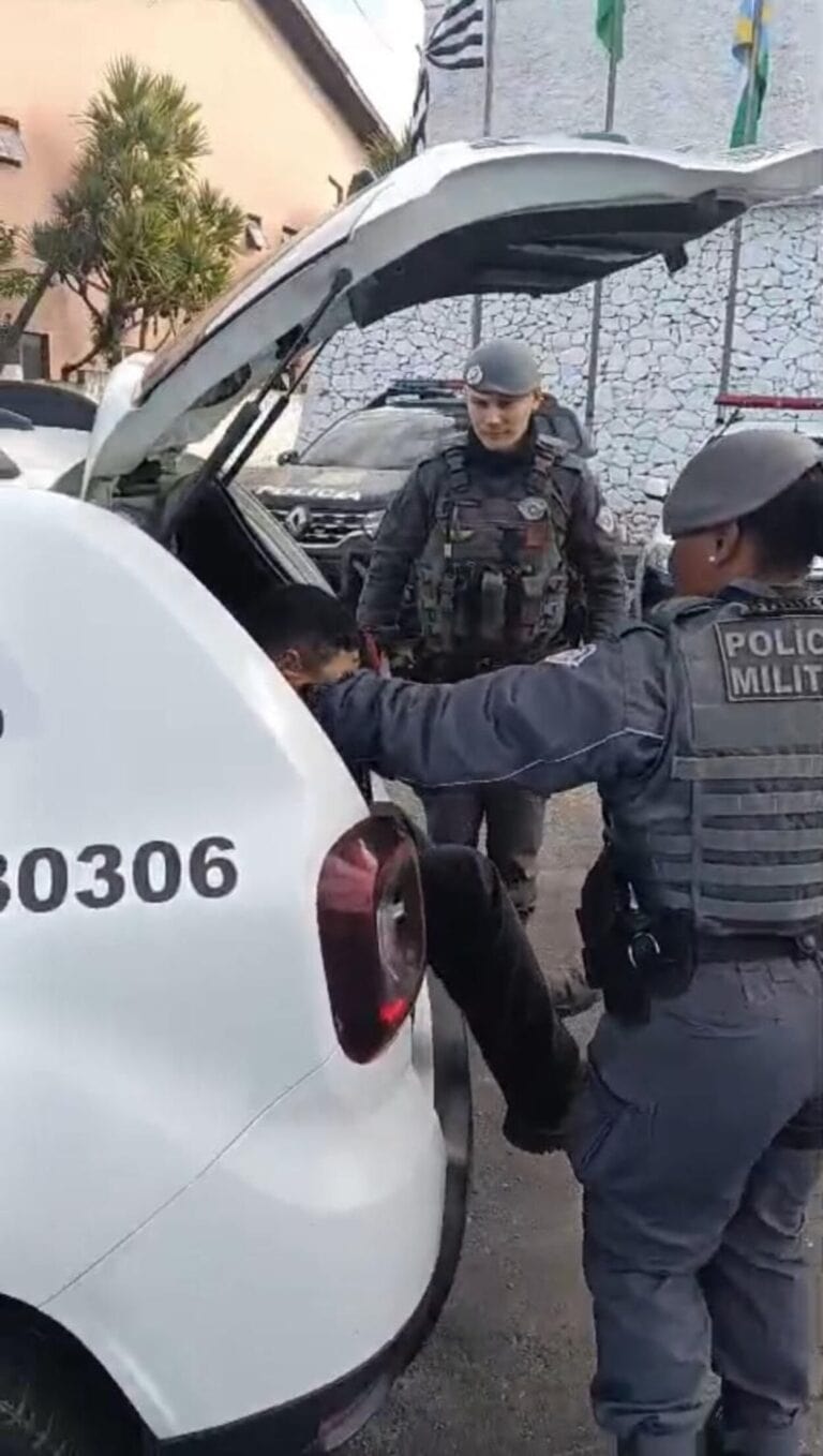 Grande cerco policial entre Mauá e Ribeirão Pires termina com prisão de ladrão de carro
