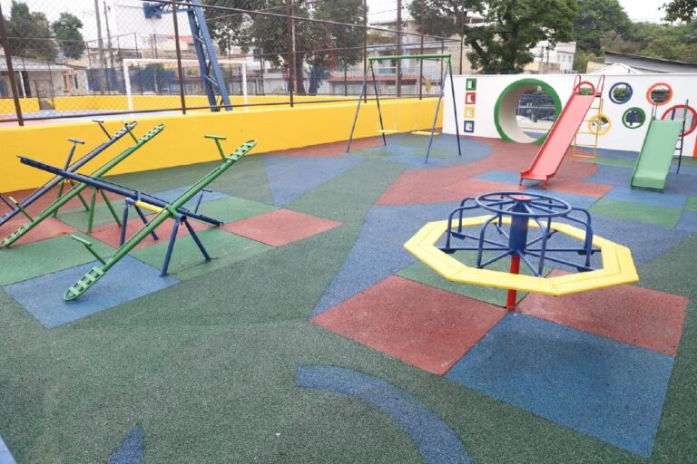 Escola municipal na Vila Linda, em Santo André, chega à reta final de modernização