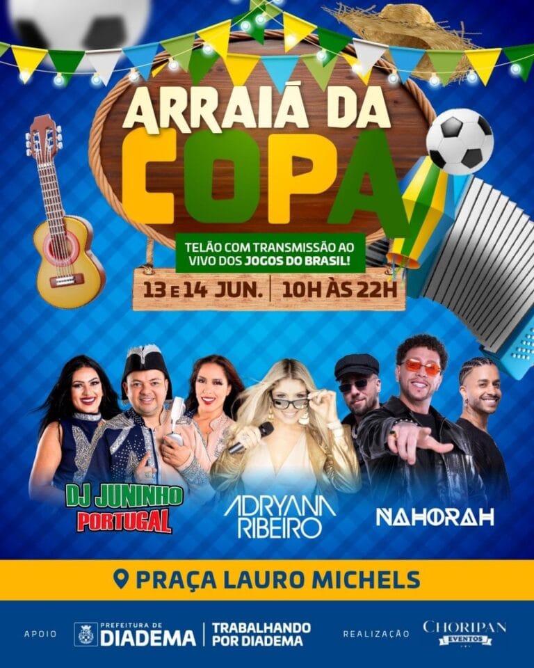 Público de Diadema poderá acompanhar primeiro jogo da seleção em telão no Centro