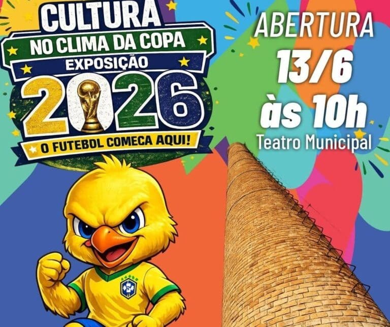 Mauá lança a exposição ‘Copa do Mundo: o futebol começa aqui!’, no Teatro Municipal