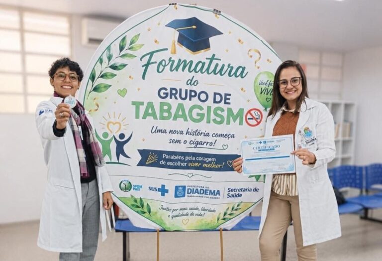 Número de pacientes acompanhados em ações para parar de fumar triplica em Diadema