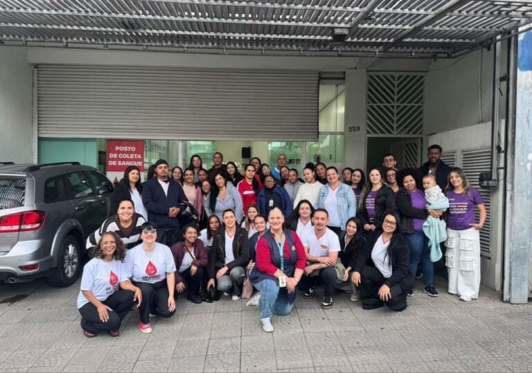Junho Vermelho mobiliza estudantes em ação de doação de sangue em Mauá