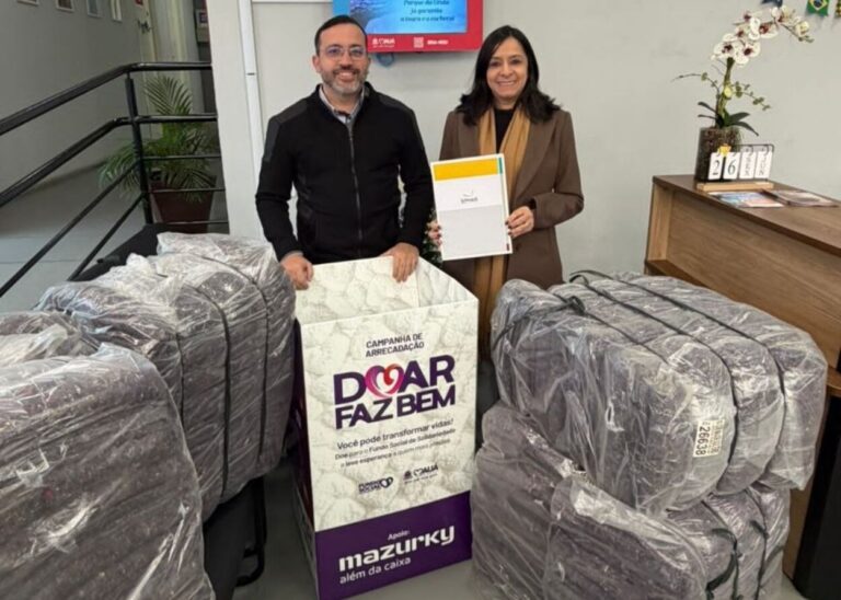 Campanha do Inverno Solidário de Mauá recebe doação de cobertores da Concessionária SP-Mar