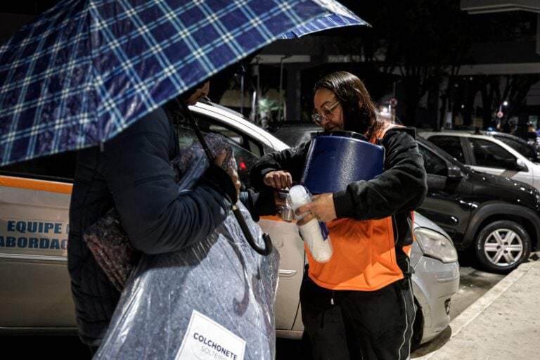 São Caetano realiza mais de mil abordagens sociais a pessoas em situação de rua na Operação Inverno Seguro