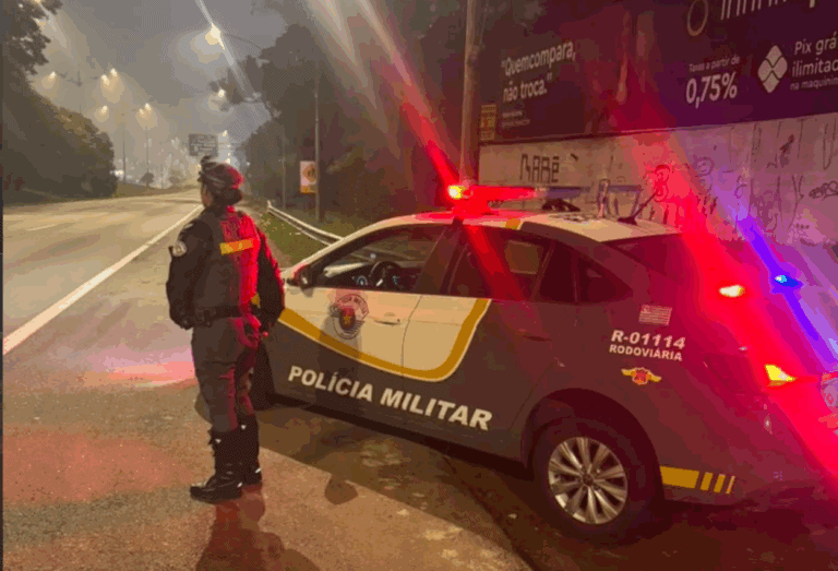 Polícia reforça policiamento na Via Anchieta a partir de recorrentes ataques com pedras contra motoristas