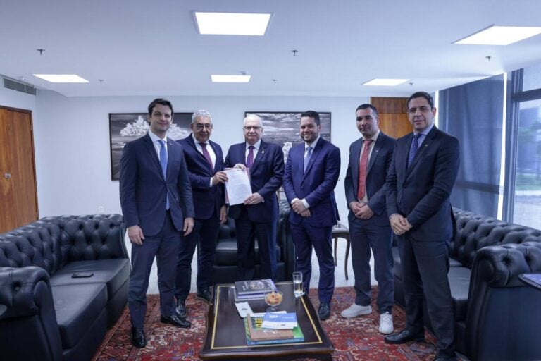Primeira agenda do prefeito Gilvan foi uma audiência com o presidente do Supremo Tribunal Federal (STF), ministro Edson Fachin