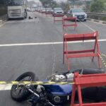 Acidente com moto deixa uma mulher morta no Corredor ABD, em Diadema