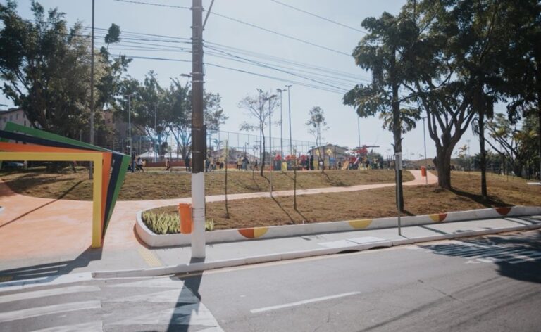 Região dos Casa, em São Bernardo, ganha prolongamento do Parque Linear Café Filho, praça reformulada e melhorias de mobilidade