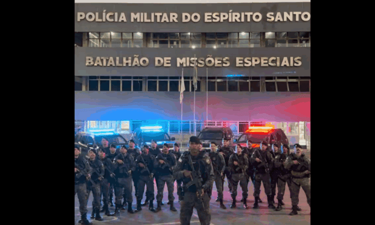 Batalhão do Espírito Santo envia mensagem de apoio a tenente da Rota baleado em São Caetano