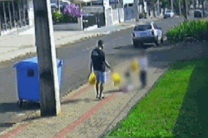 Pai que chutou filha de 3 anos no Paraná diz à polícia que cometeu agressão porque ela estava chorando