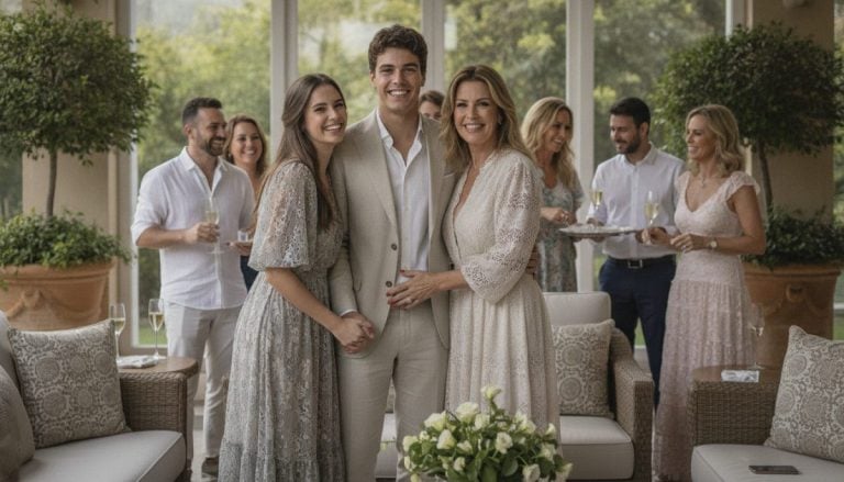 Filho de Adriane Galisteu Aparece com Namorada em Evento Familiar