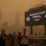Fumaça de incêndios causa alerta antes da final da Copa em Nova York